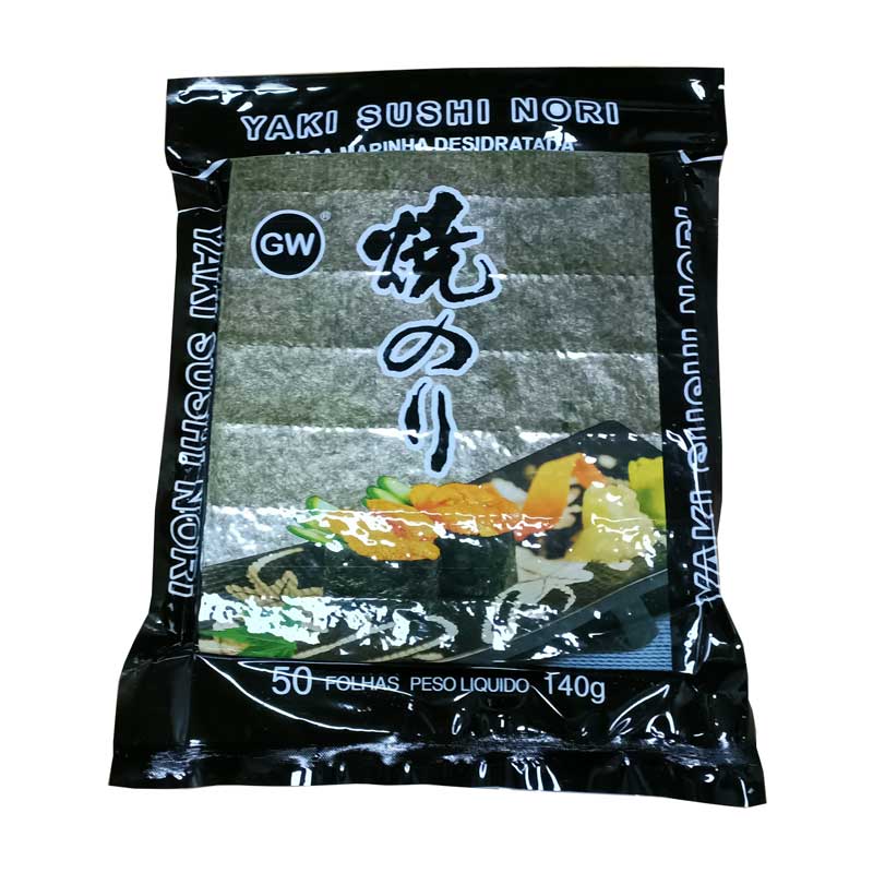 Yaki Sushi Nori 50 Folhas