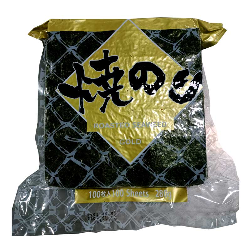 Roasted Seaweed Gold 100 Sheets